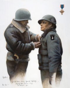 Patton honors McAuliffe